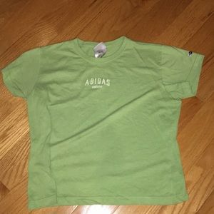 Green Adidas shirt